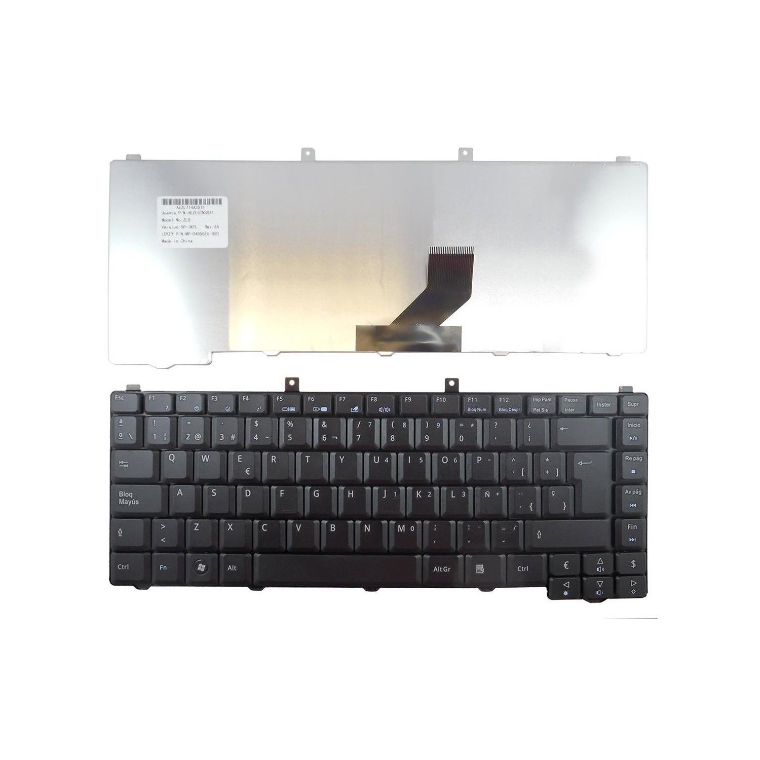 Clavier d'ordinateur portable SP pour Acer Aspire 3100 3500 3690 5100 5110 5610 5611 5612 5613 5630