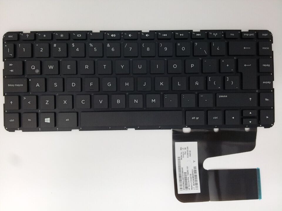Teclado do portátil do SP para o HP 14E
