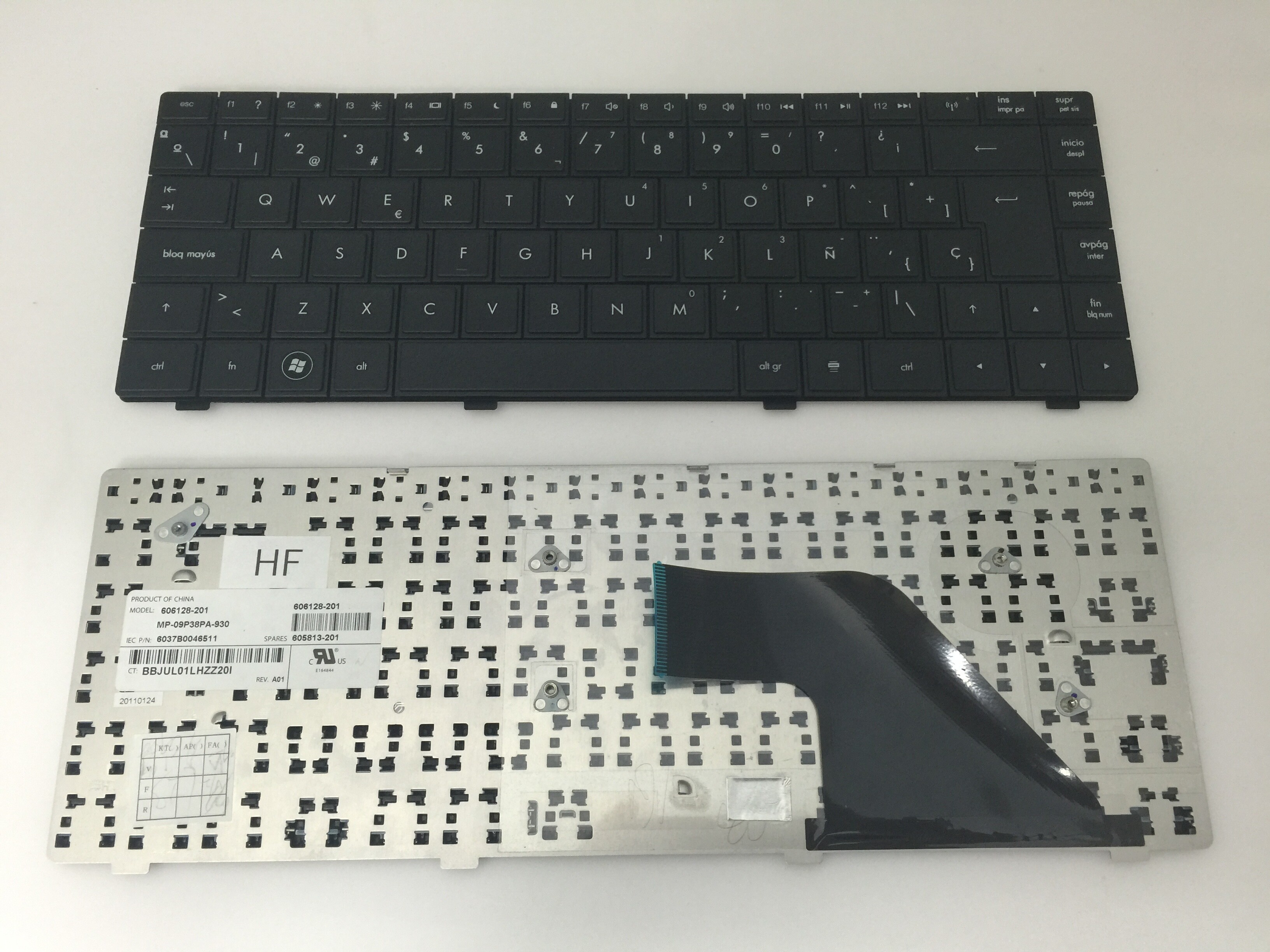 Teclado do portátil de SP para HP 420
