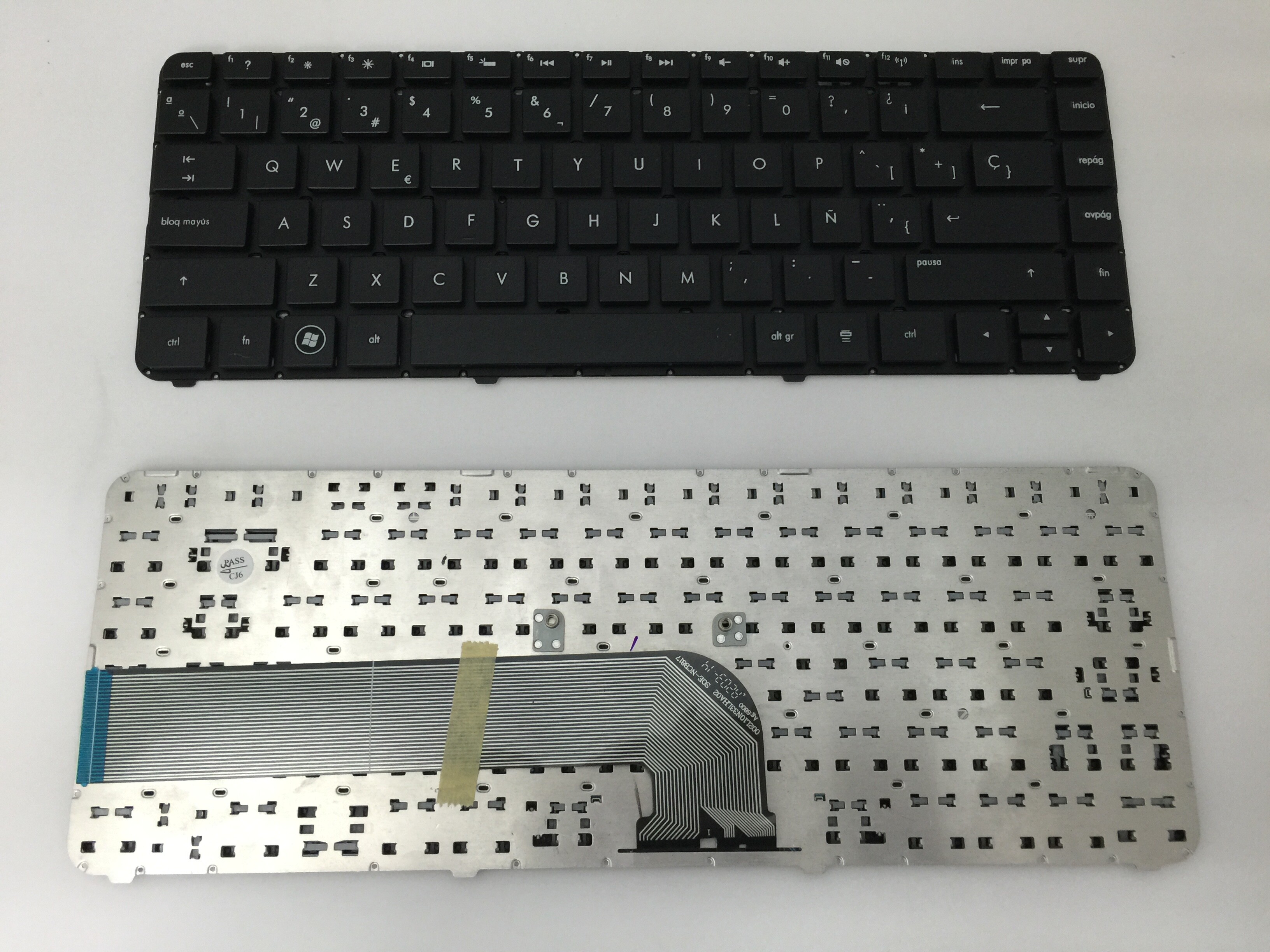 Teclado del ordenador portátil del SP para HP DV4 3000