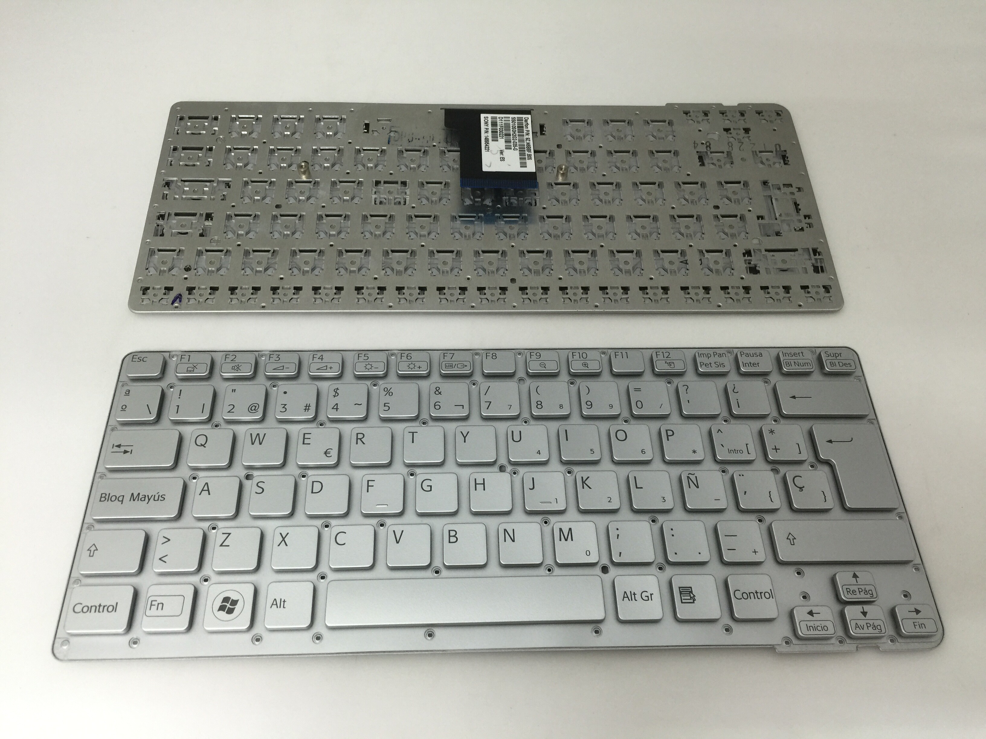 ソニーの CA のための SP のノートパソコンのキーボード