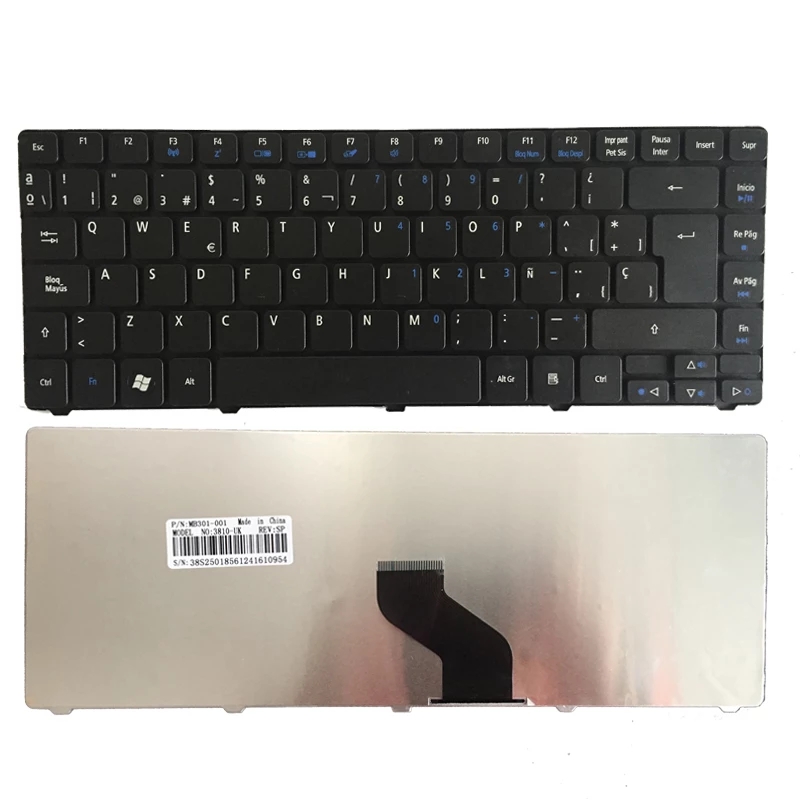 Tastiera per laptop Spagna per Acer Aspire 4743G 4750 4750G 4750Z 4750ZG 4752 4752G 4752Z 4752ZG 4349 4352 4560 4560G 4739 4743 SP