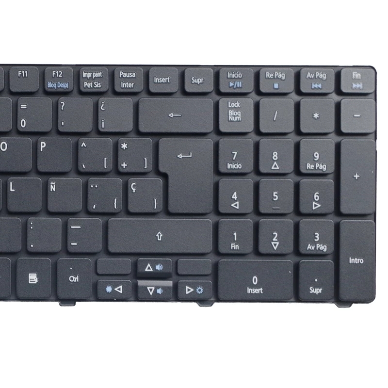 Tastiera per computer portatile spagnolo per Acer per Aspire 5810T 5820 5750G 5750 5536TG 7741ZG 7741G 5350 BLACK SP TECLADO Tastiera nuovo