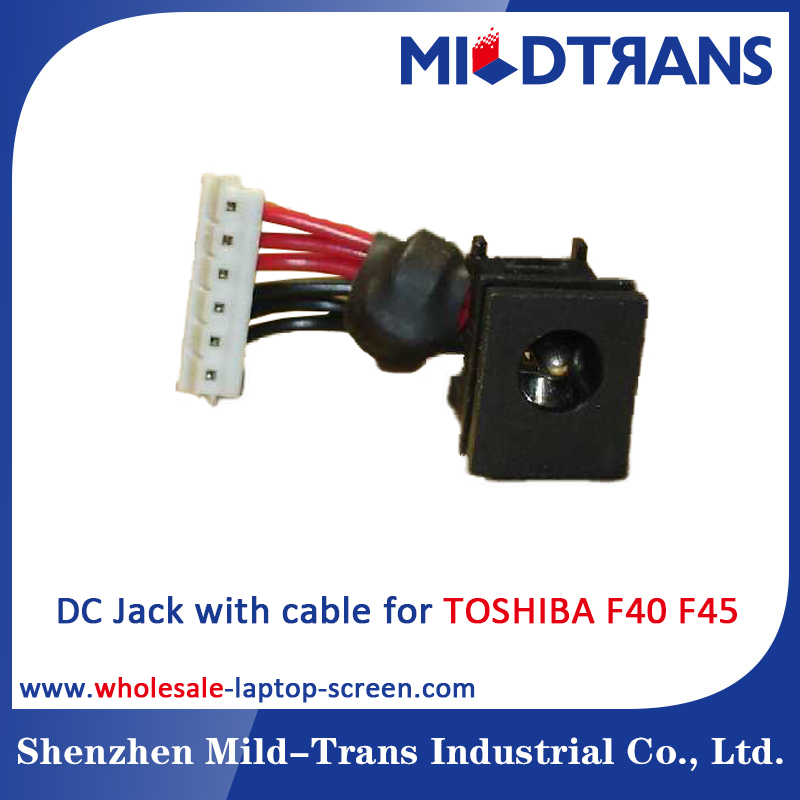 Toshiba F40 portátil DC Jack