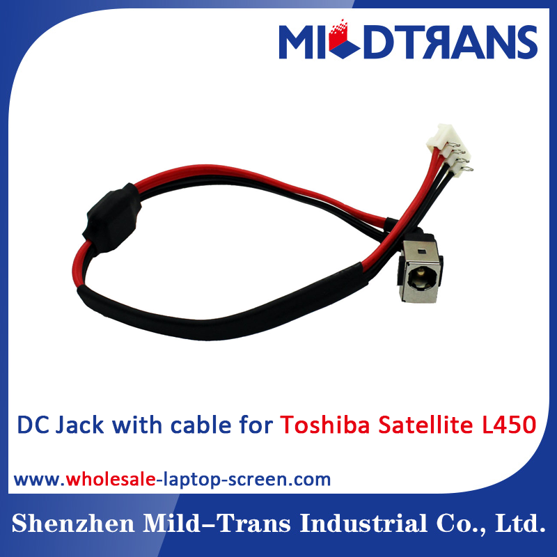 Toshiba L450 portátil DC Jack