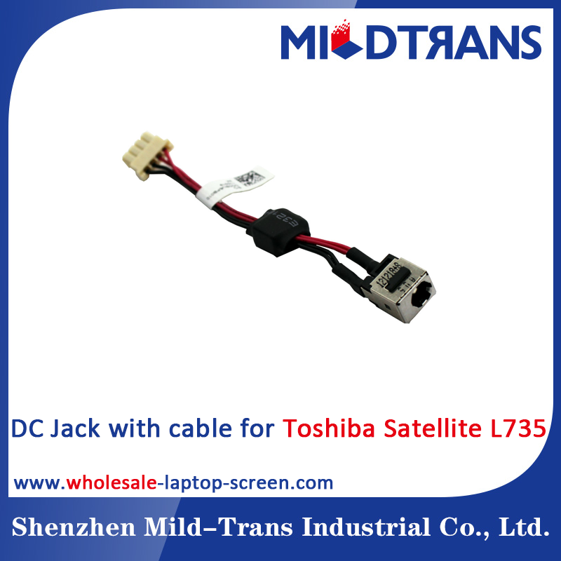 Toshiba L735 portátil DC Jack