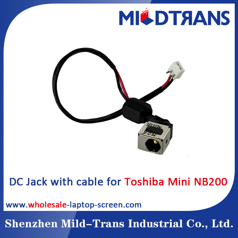 Toshiba mini NB200 portátil DC Jack