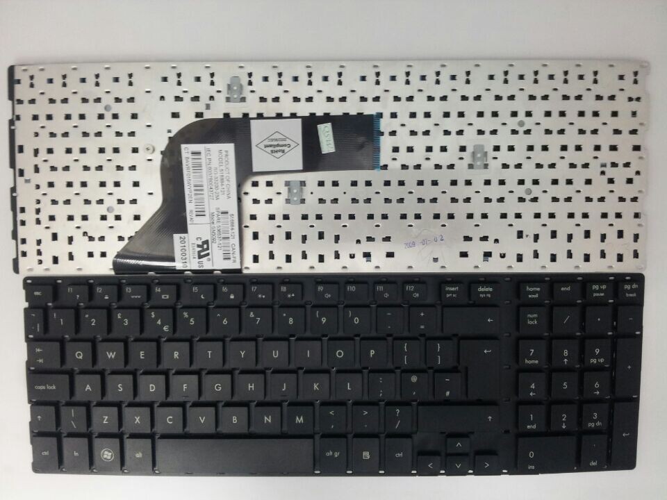 英国笔记本电脑键盘为 HP 4510S