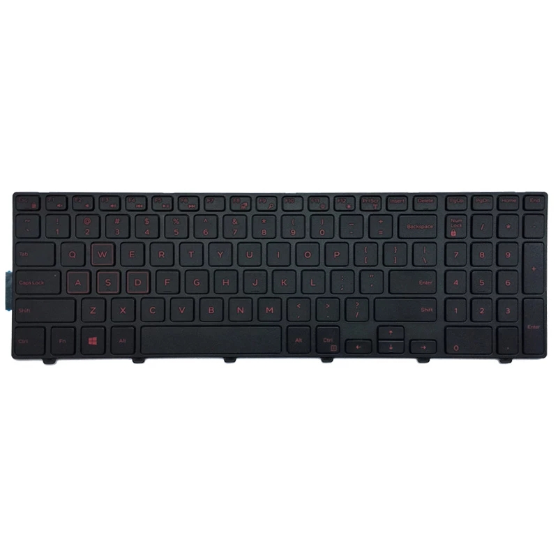 Tastiera statunitense per Dell Inspiron 15 3551 3552 3541 3543 3542 3559 3543 3542 3559 3565 3567 3551 3558 3567 3551 3558 5566 5748 5749 5755 5758 5759 Tastiera per laptop