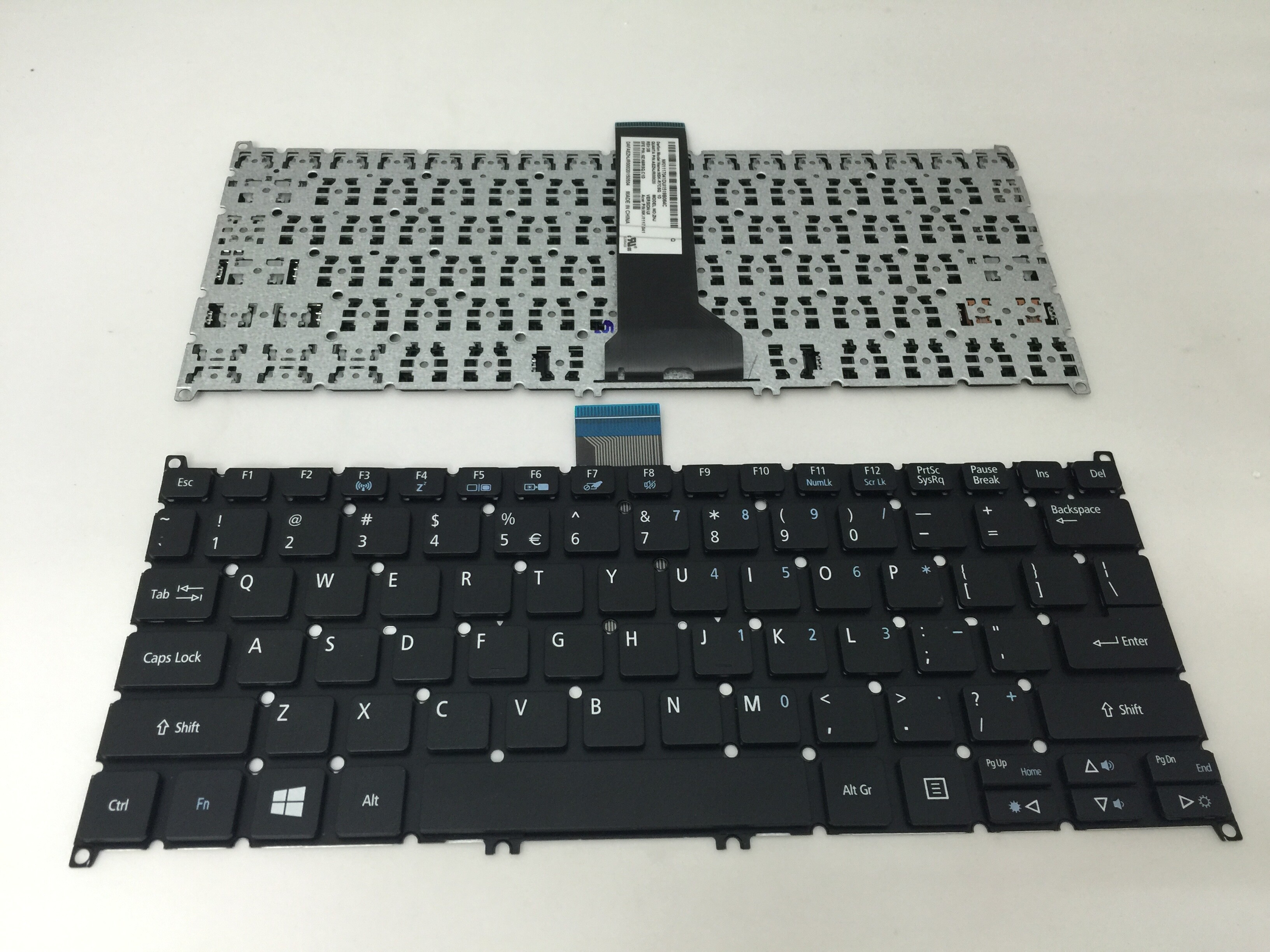 Teclado do portátil dos e.u. para Acer V5-132