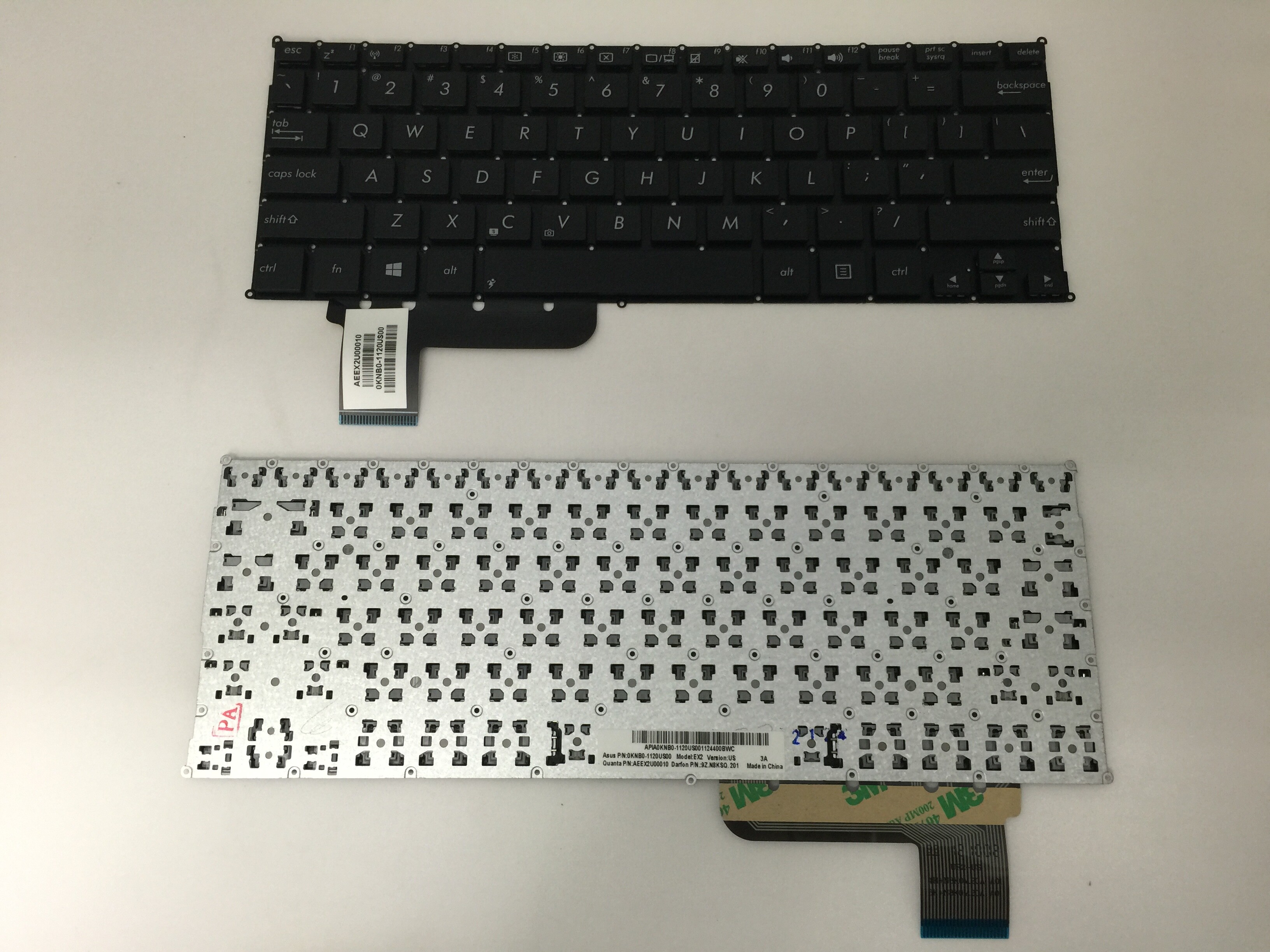 E.u. teclado portátil para Asus Q200