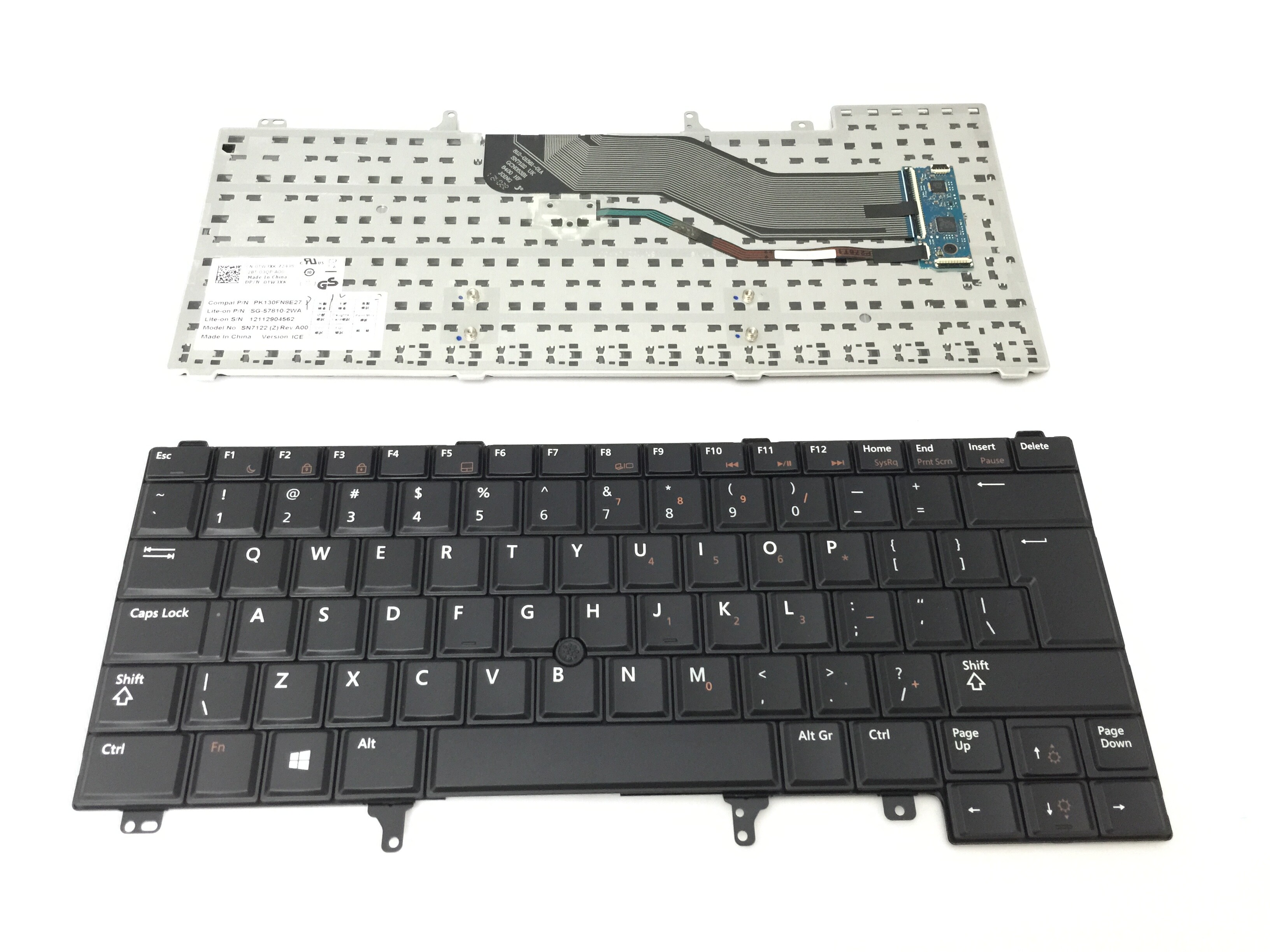 Clavier portable US pour Dell E6230