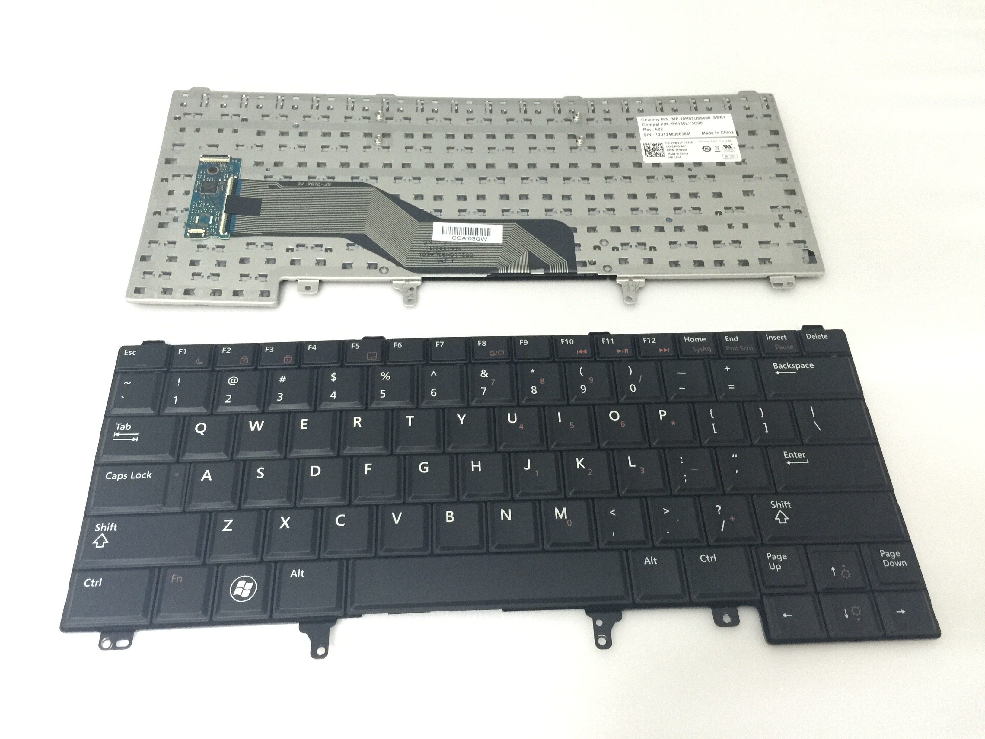 DELL E6420 için ABD Laptop klavye