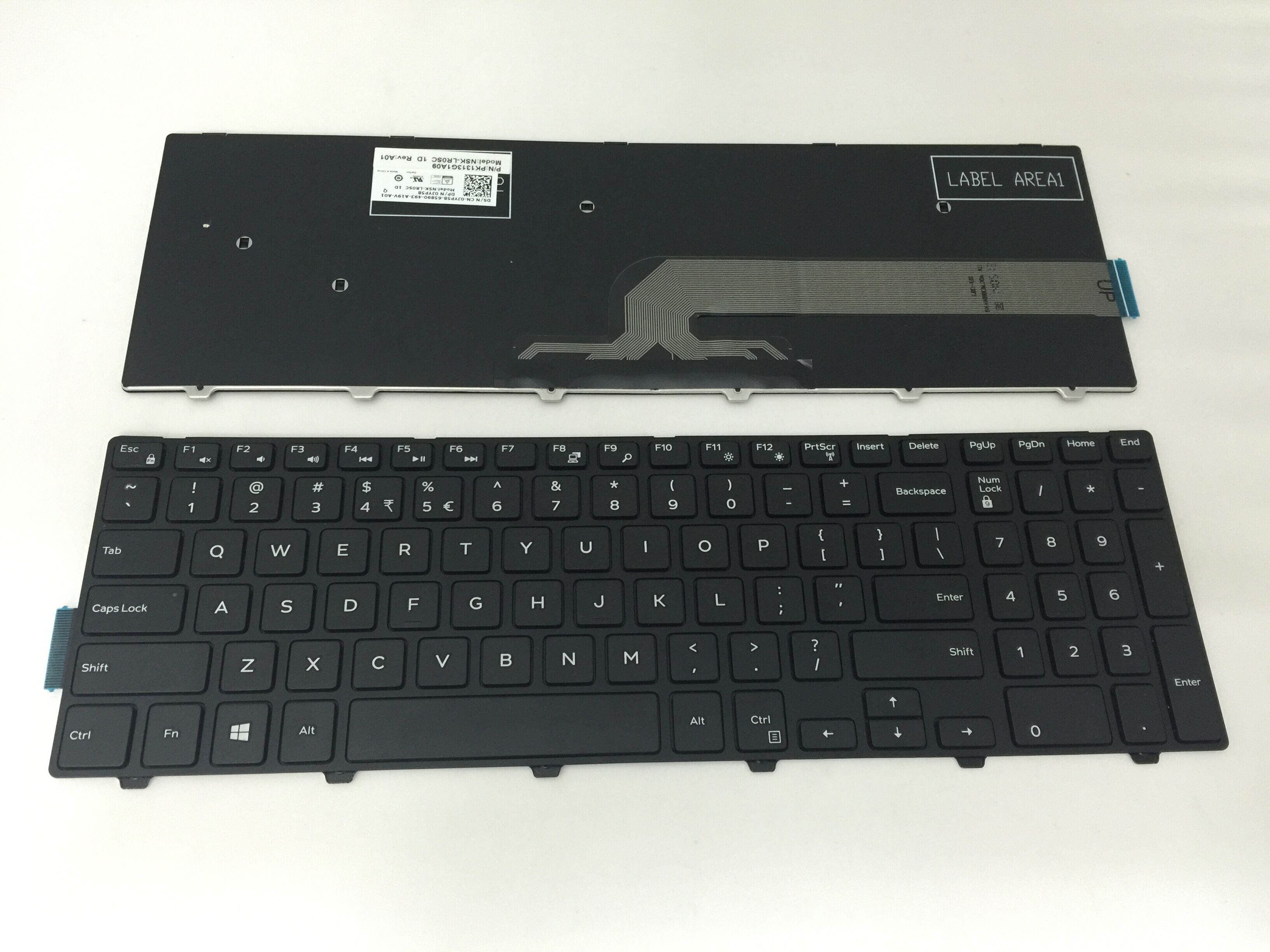 Dell 3542 için ABD Laptop klavye