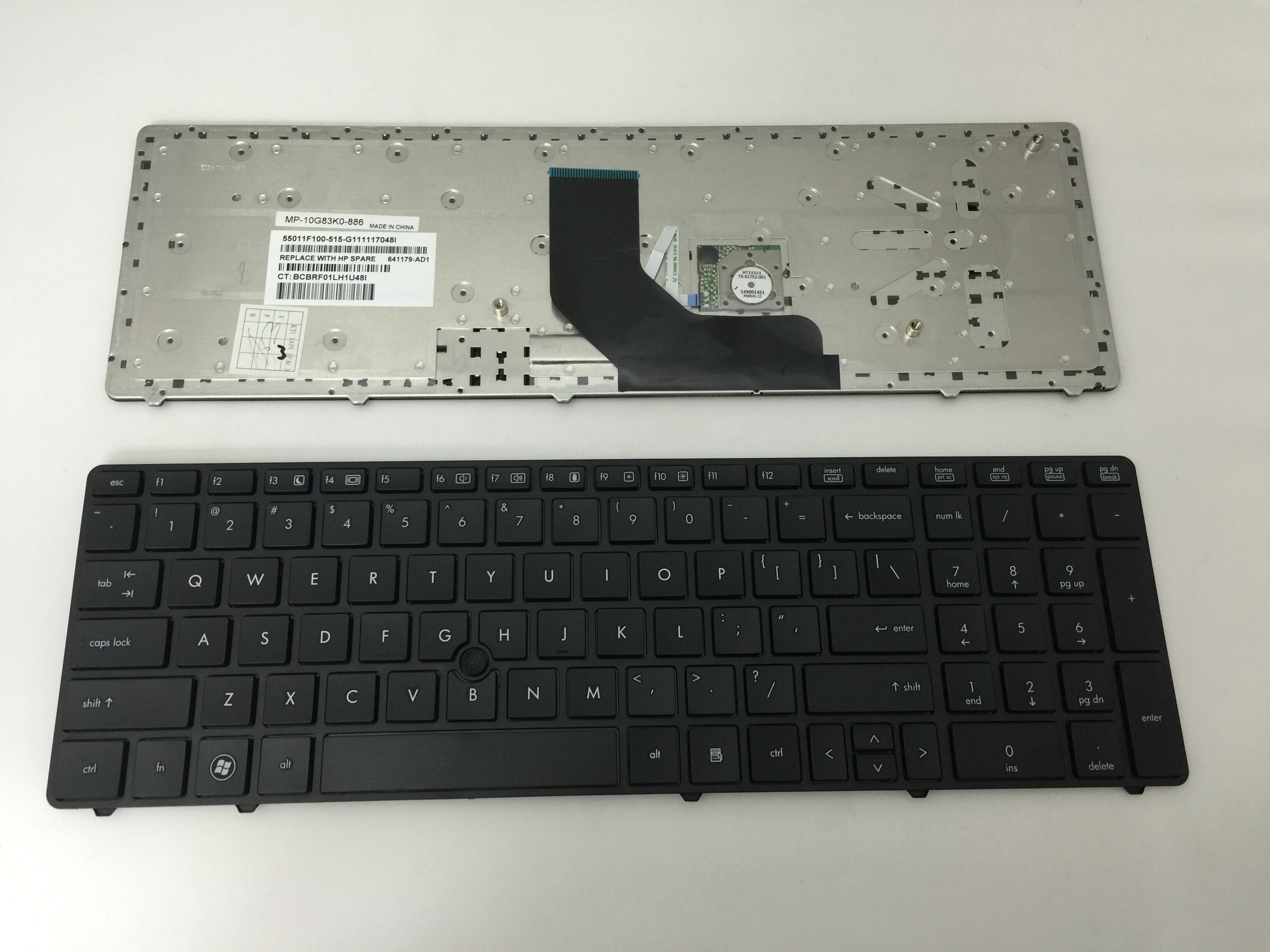 لوحه مفاتيح الكمبيوتر المحمول ل HP 6560