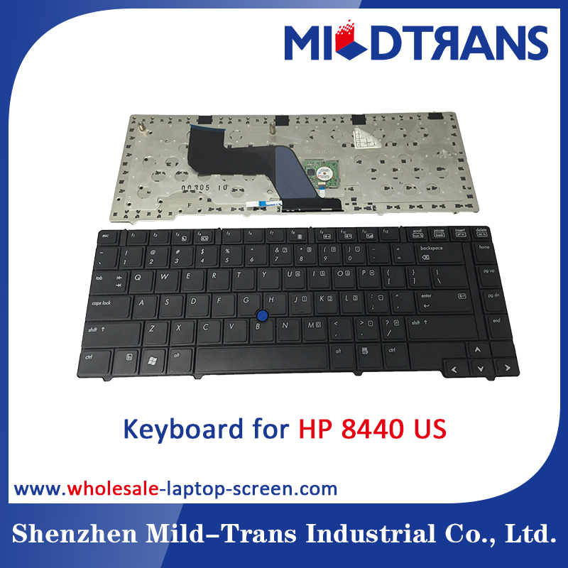 US Laptop Keyboard for HP 8440