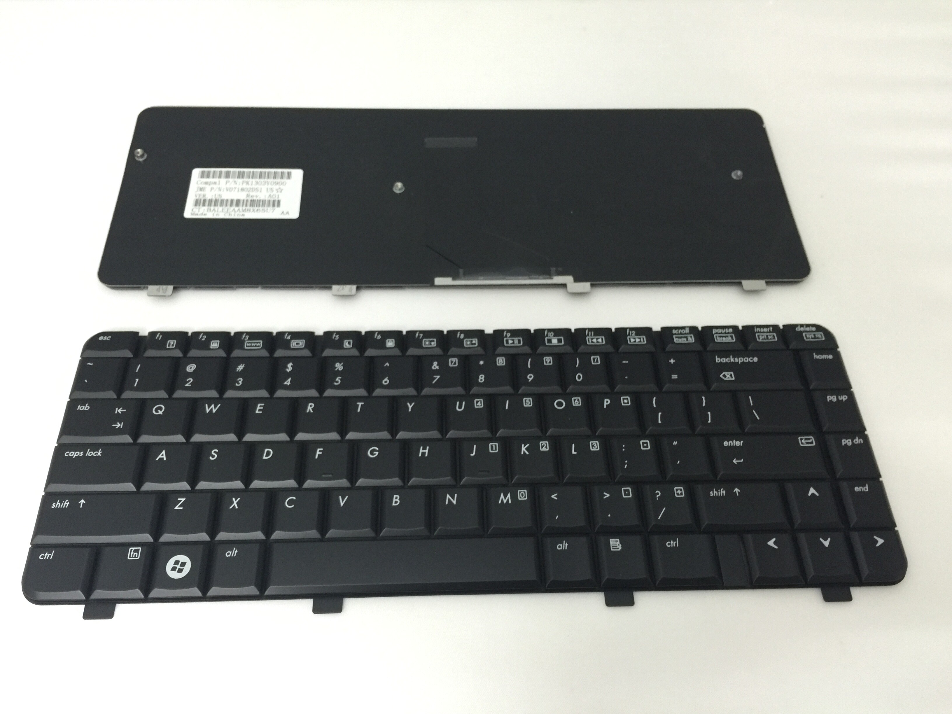 HP DV4-1000에 대 한 미국의 노트북 키보드