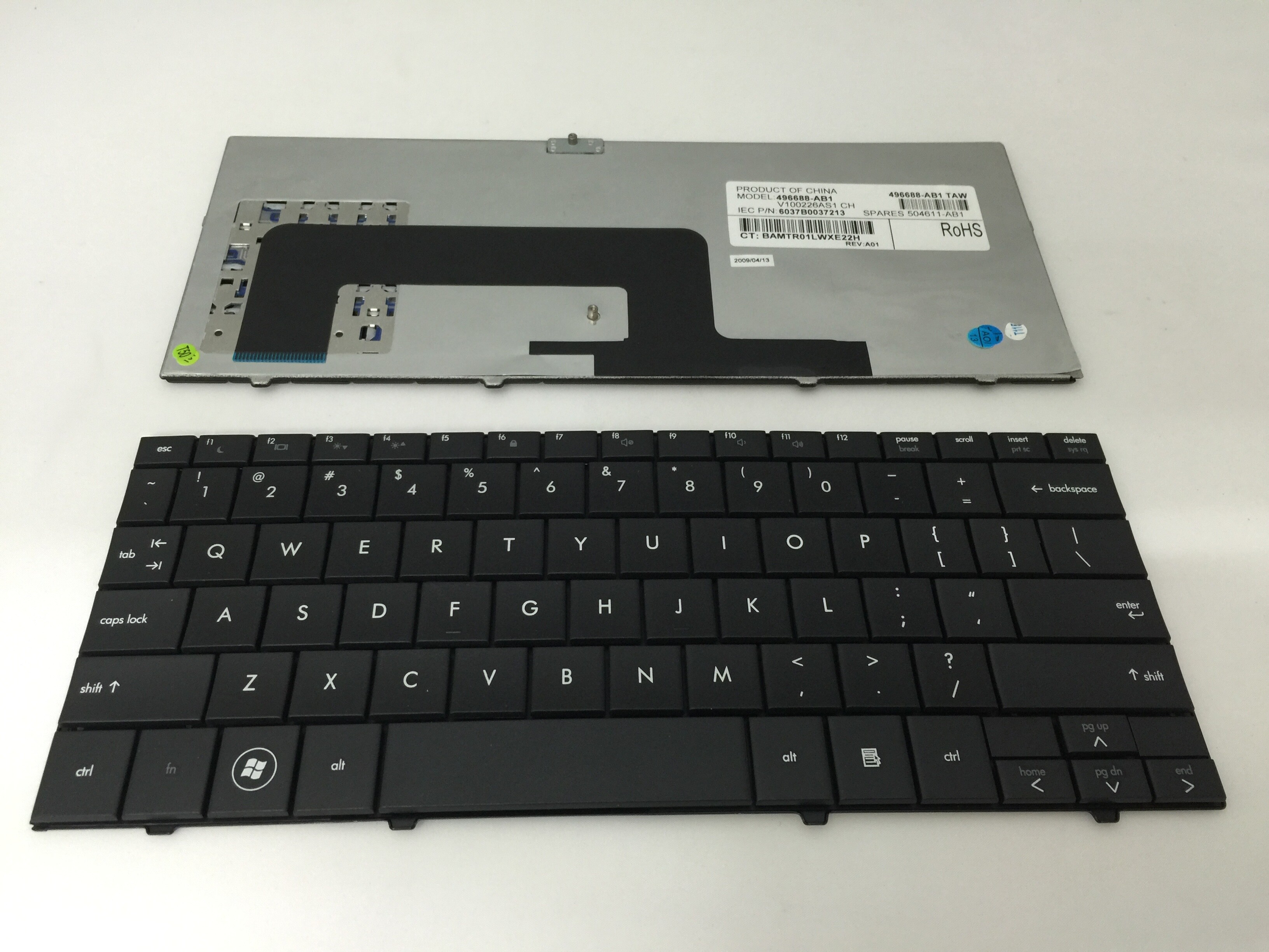 HP Mini 1000 için ABD Laptop klavye