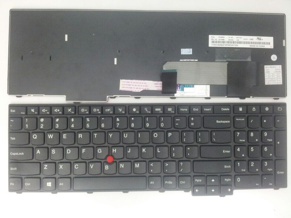 Clavier d'ordinateur portatif des USA pour Lenovo ThinkPad E531