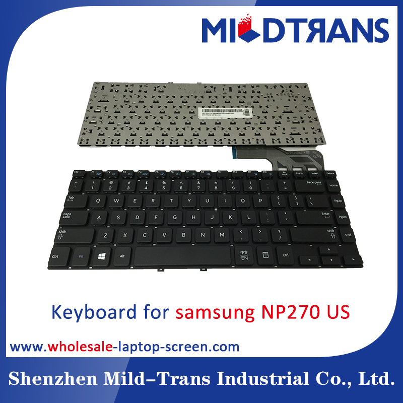US Laptop Keyboard for samsung NP270