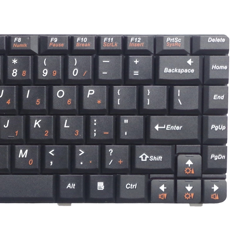 الولايات المتحدة لوحة مفاتيح الكمبيوتر المحمول لينوفو G460 G460A G460E G460E G460EX G465 أسود جديد باللغة الإنجليزية