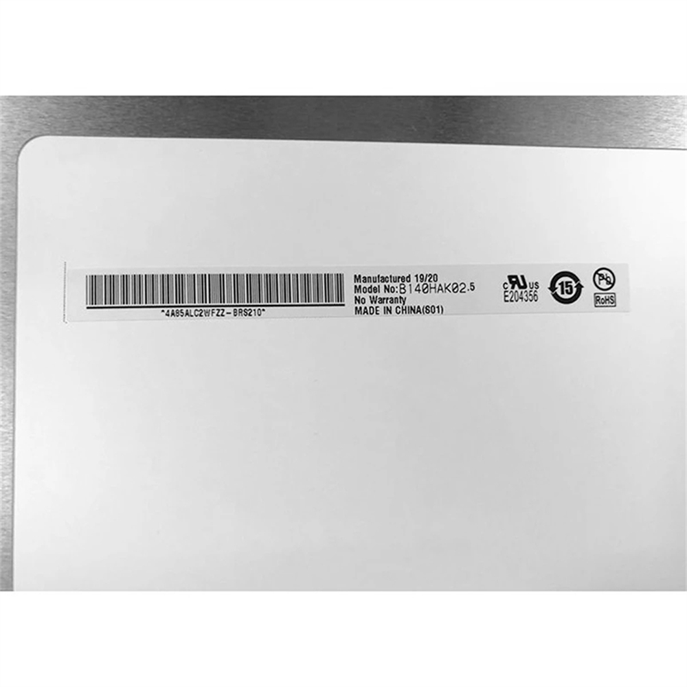 Großhandel Laptop-Bildschirm B140Hak02.5 14,0-Zoll B140Hak02.0 B140Hak02.2 B140Hak02.4 LCD-Bildschirm