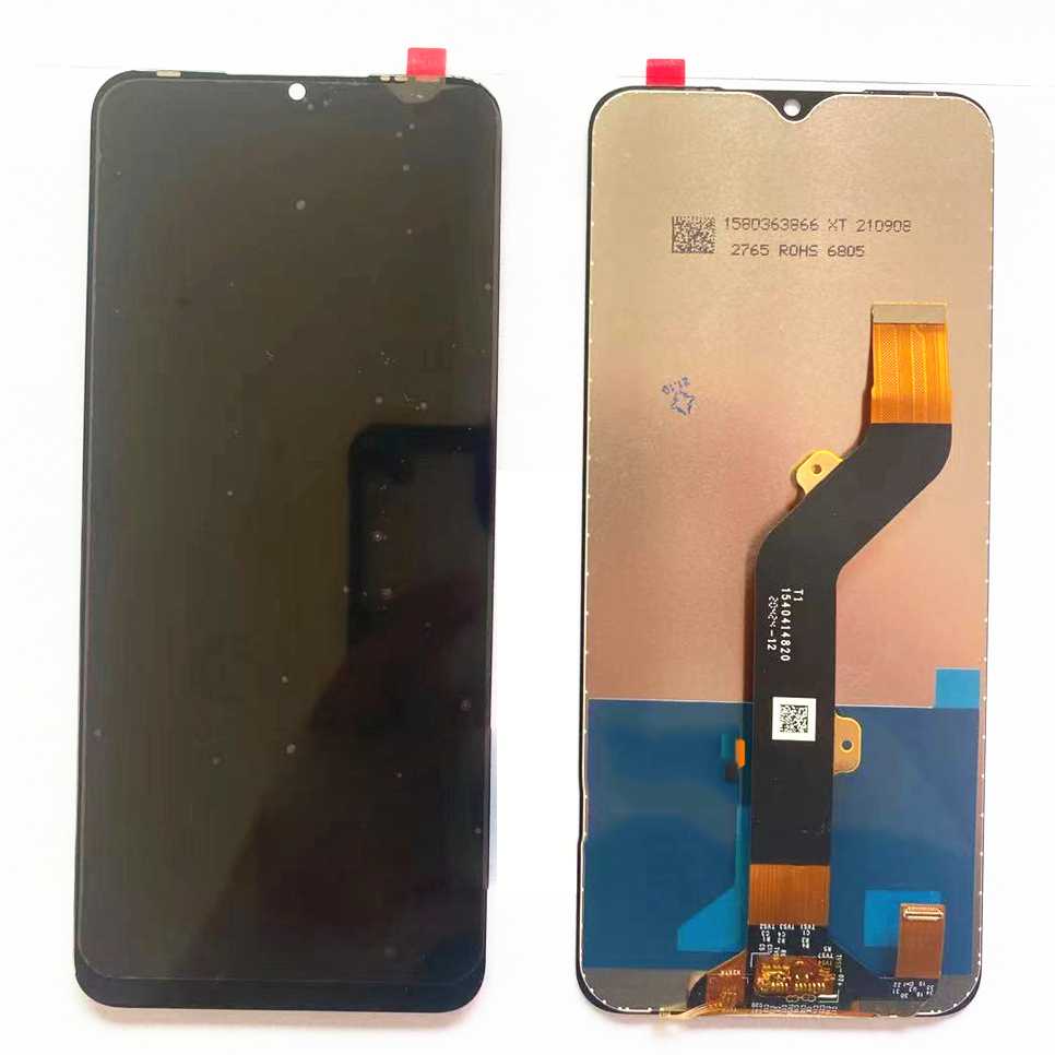 Assemblaggio del touch screen di sostituzione del display LCD all'ingrosso per TECNO Spark 7 Plus KF7