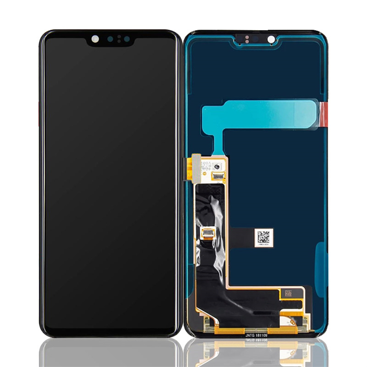 Toptan LCD Ekran Dokunmatik Ekran Digitizer Meclisi için LG G8 Thinq Telefon LCD Çerçeve Ile
