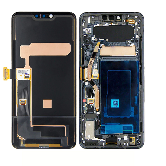 Toptan LGD ekran LG G7 G710 LCD Ekran Dokunmatik Ekran Cep Telefonu Digitizer Meclisi