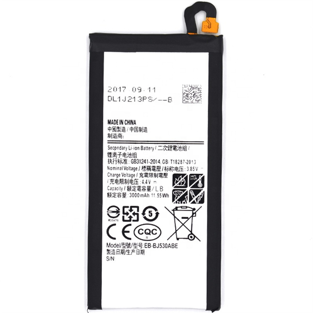 도매 휴대 전화 배터리 삼성 갤럭시 J530 J5 2017 J5 Pro에 대한 3000mAh EB-BJ530ABE