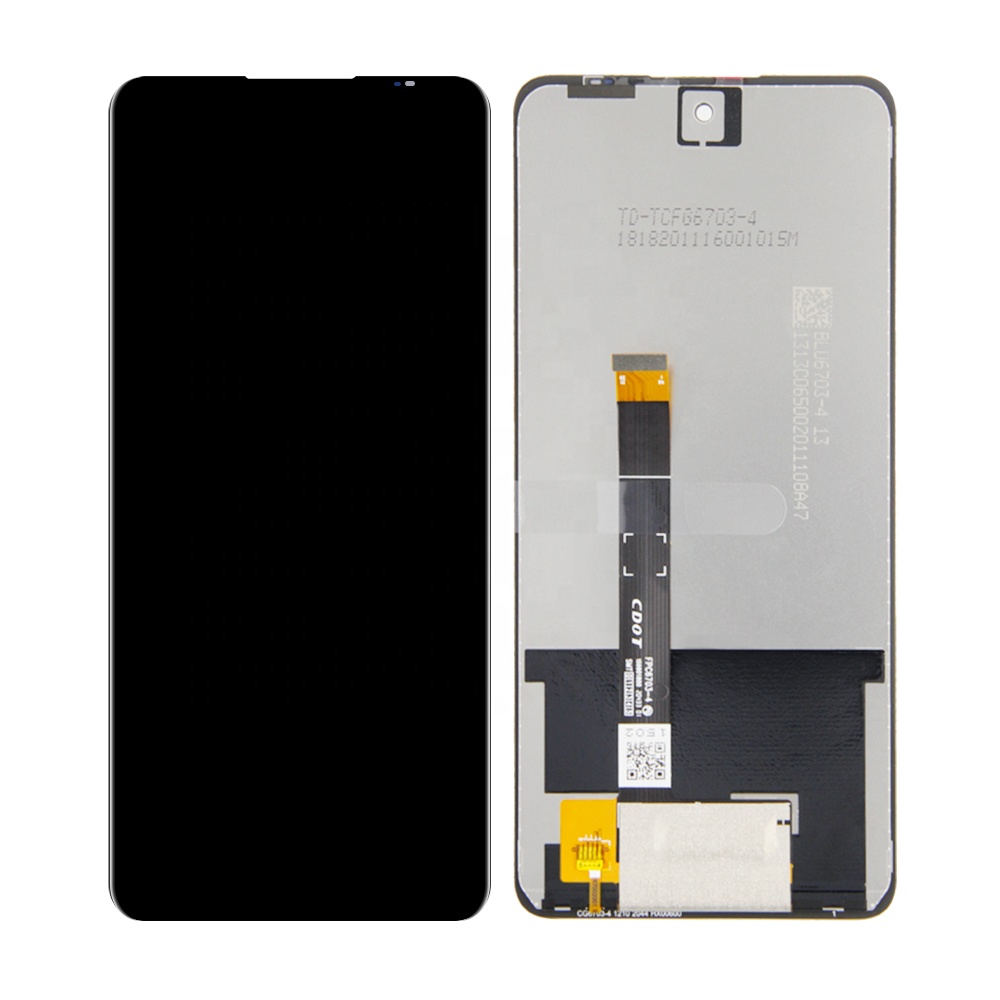 Wholesale painel de toque do telefone móvel com moldura LCD Touch Screen Digitizer Display para LG K92