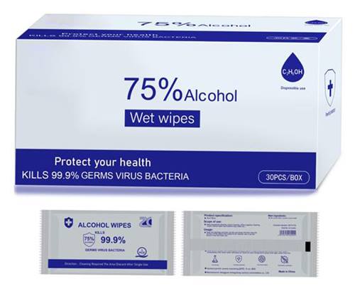 Alcoholic Wet Wipe