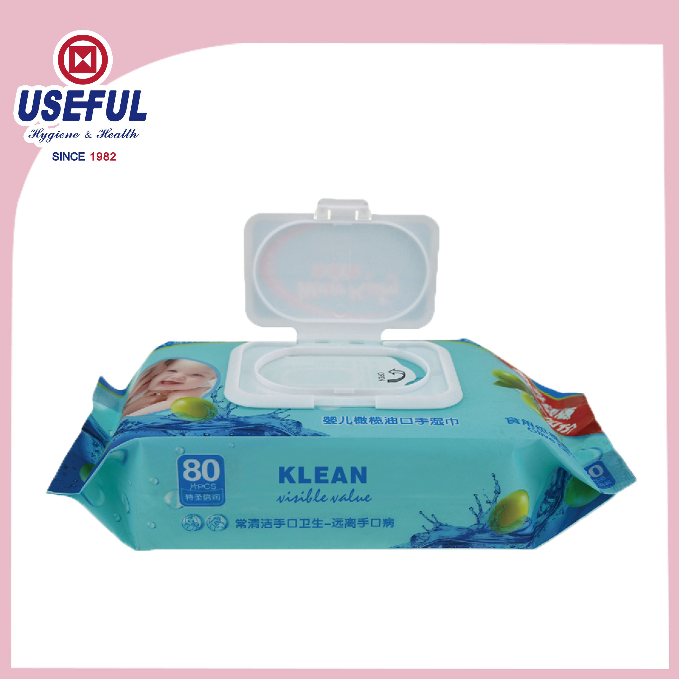 Baby wet wipe-80pcs/pack
