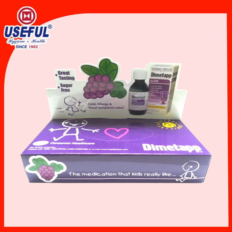 Boîte à moustache rectangulaire personnalisée pour Premium