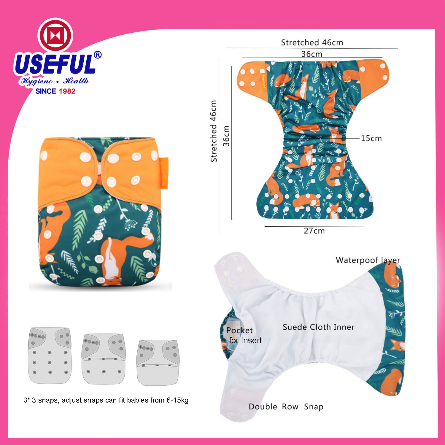 Reusable Diaper Cover