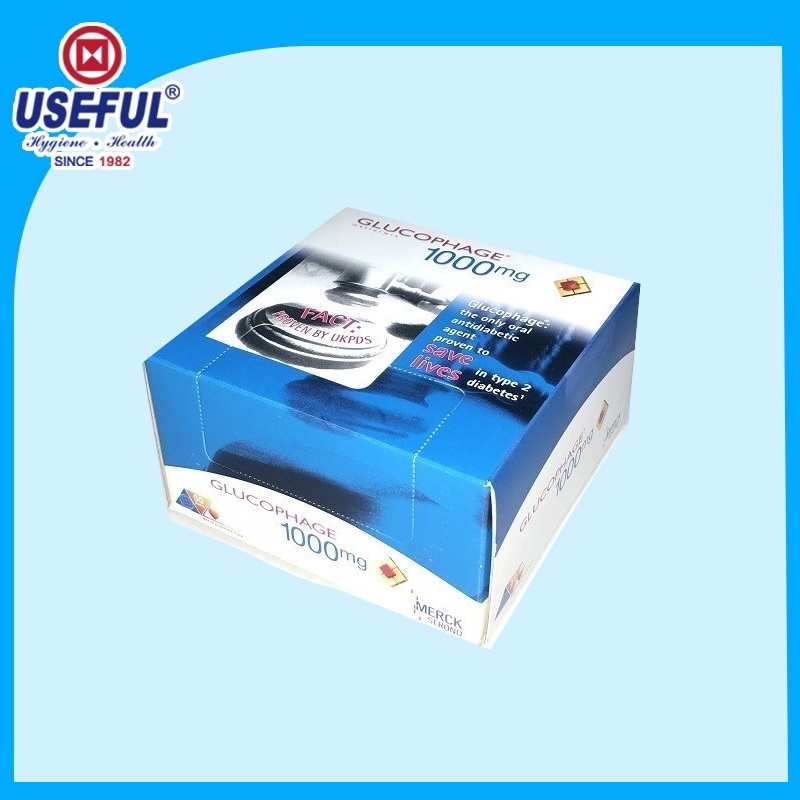 Square Box Tissue for advertising