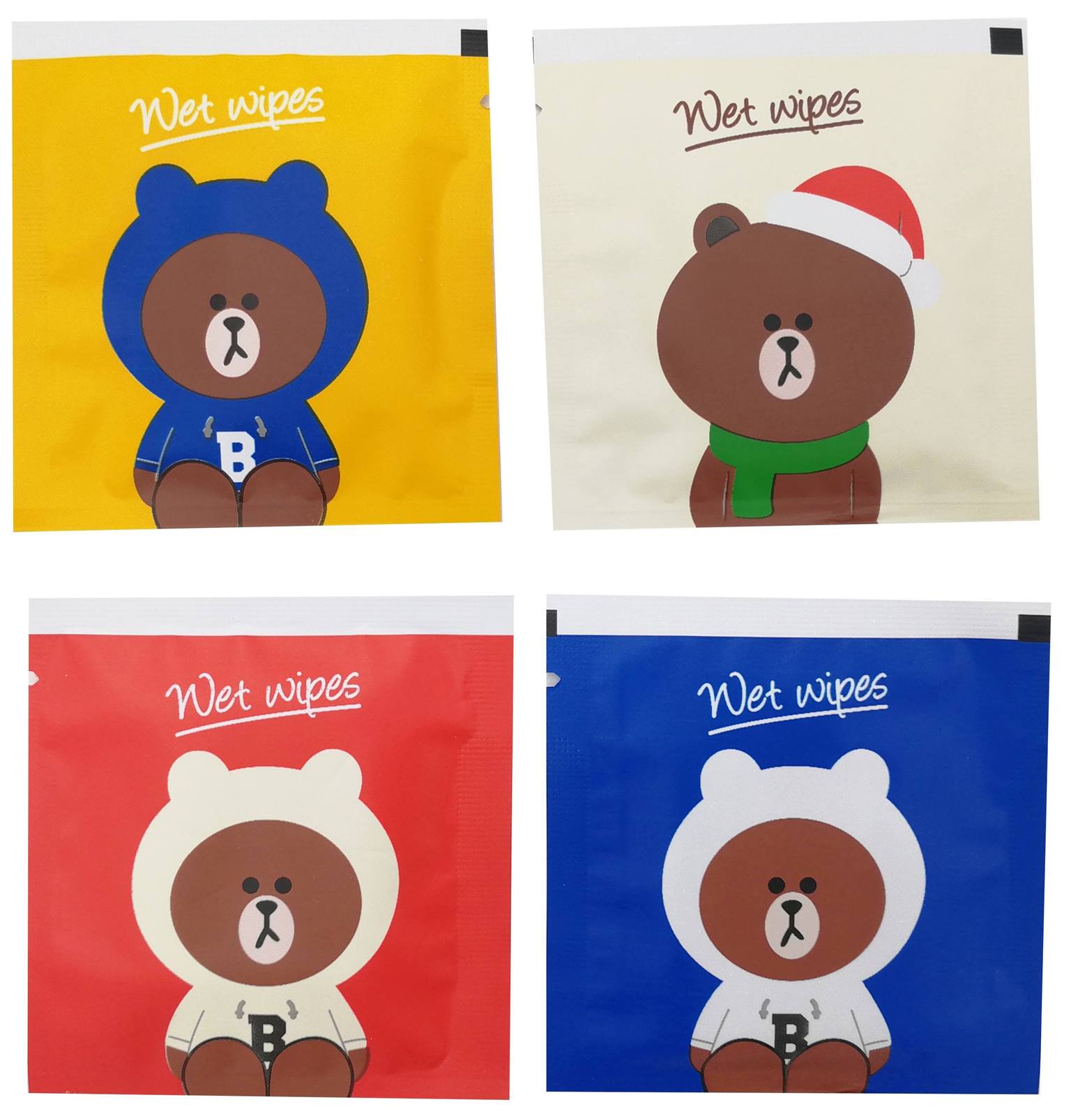 Square Wet Wipe Pack