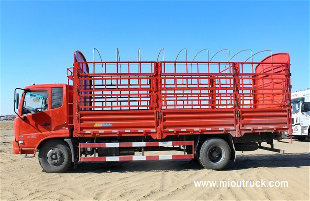 China newly top design Dongfeng Tianjin carrier truck 4x2 van truck