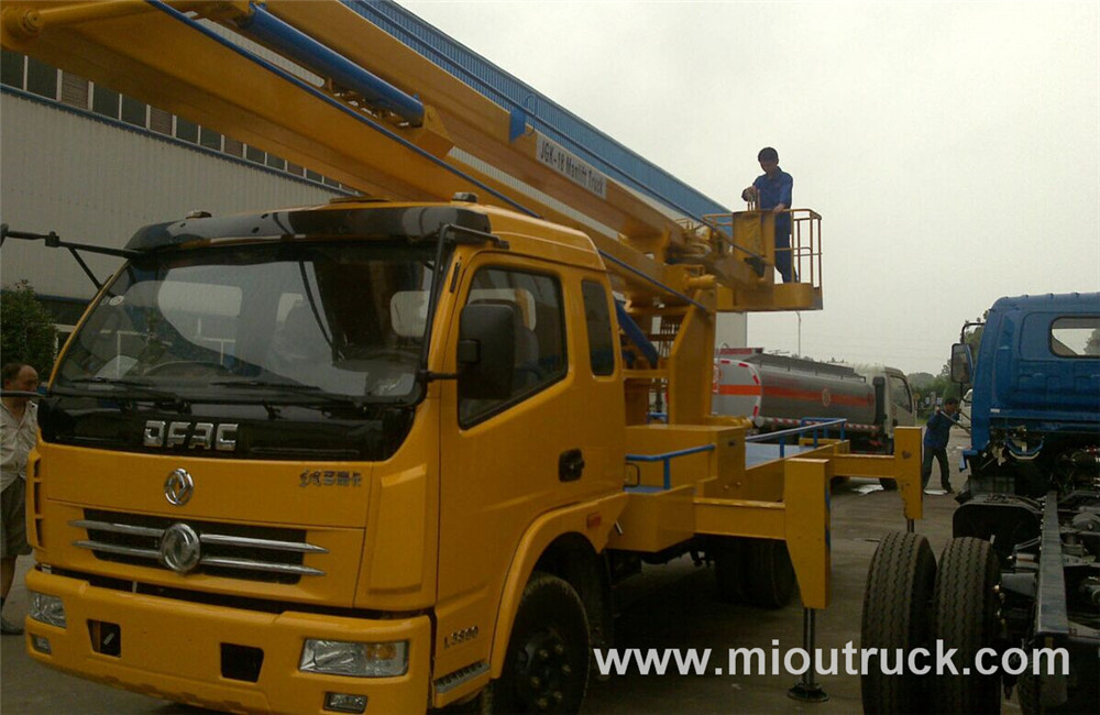 DFAC 4*2 Single Cab Aerial Platform Truck, High Working Truck