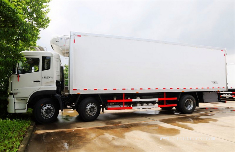 Dong feng 245hp 9.4m refrigerated box truck