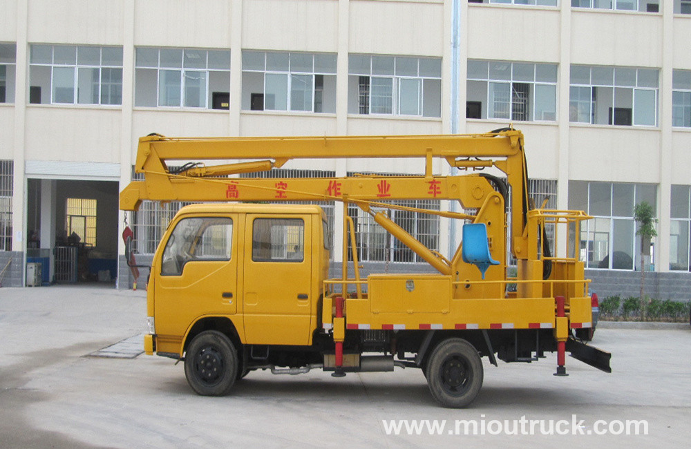xe tải hoạt động ở độ cao cao Dongfeng 18m với giỏ với chất lượng tốt để bán