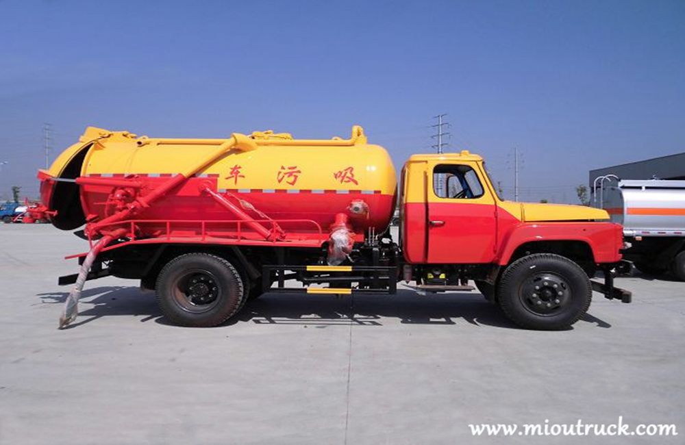 eaux usées camion d'aspiration de CLW5110GXWT4 Dongfeng 4x2