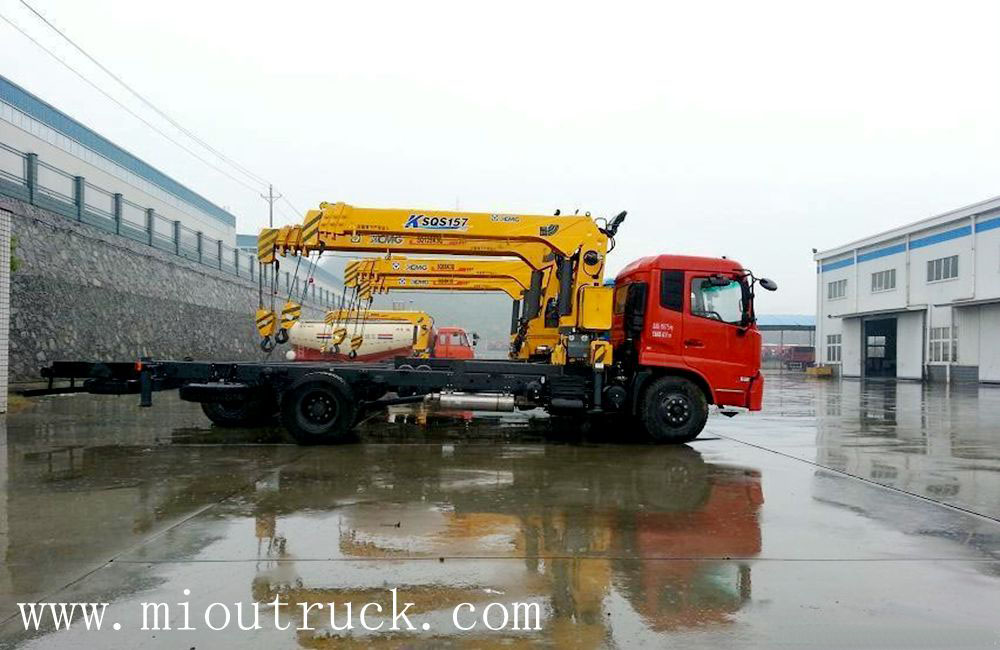 Dongfeng Tianjin SYM5161JSQD 190HP 4 * 2 Crane Truck