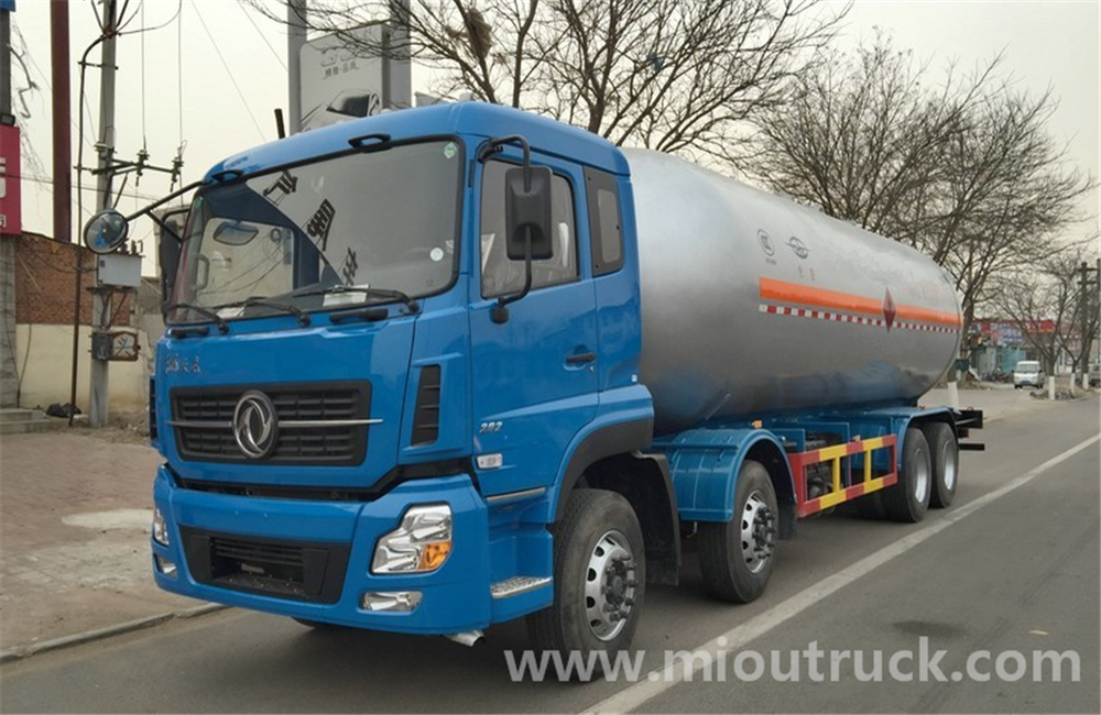 Dongfeng Tianlong 292hp 8x4 LPG transport truck