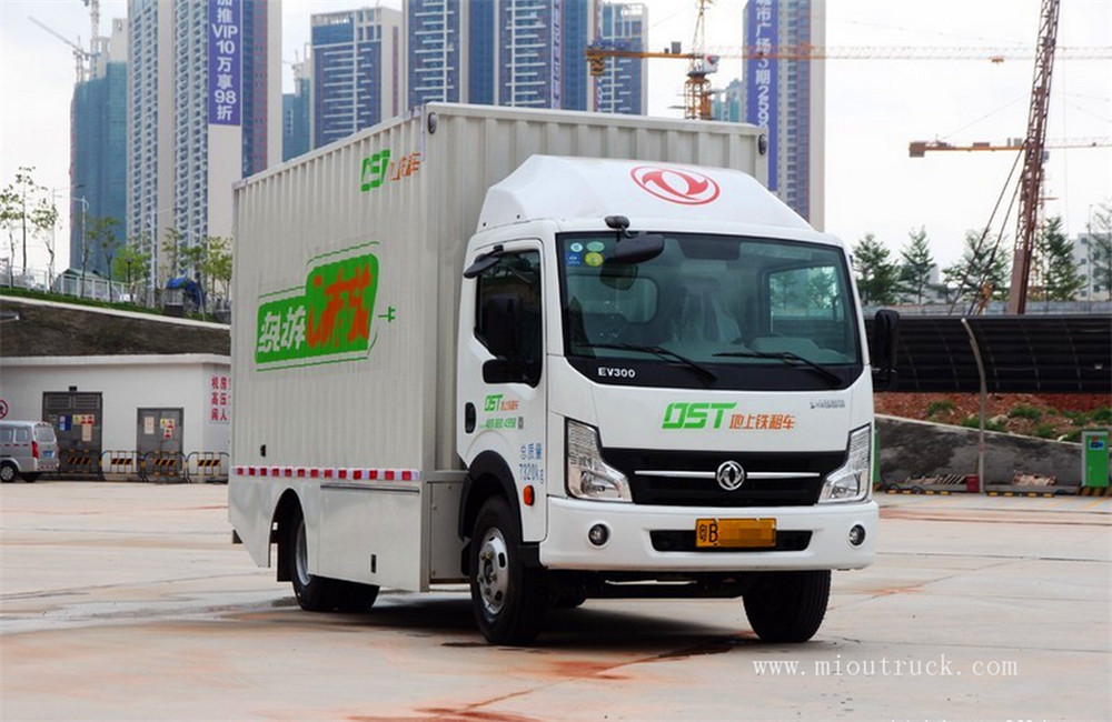 Dongfeng electric 82hp Single row Van truck
