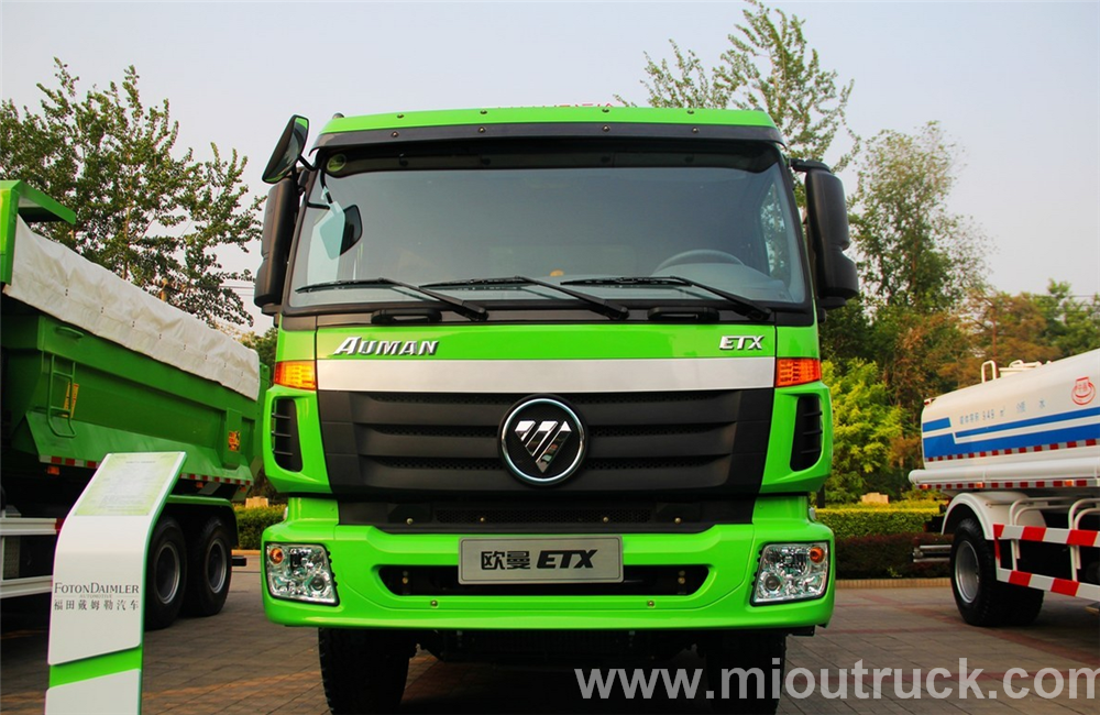 FOTON AUMAN ETX9 350HP high quality dump truck/slag truck/ mining trucks on sale
