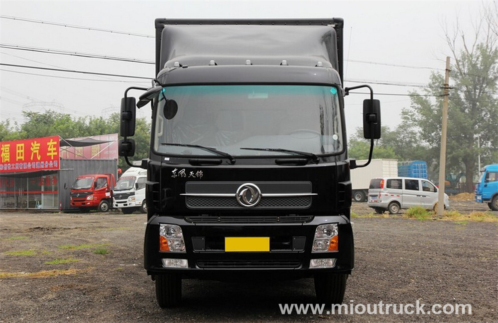 Chinese hot sale 4x2 210hp euro4 van box truck carrier vehicle