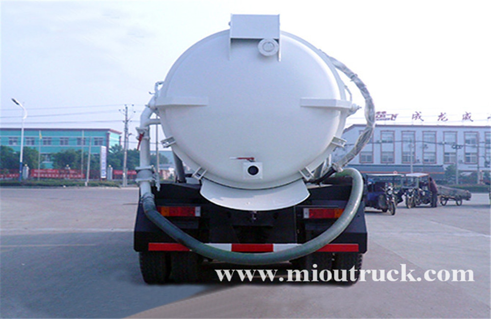 Dongfeng kinland 6 x 4 tipo 16 m³ volumen capacidad aguas residuales succión camión en venta