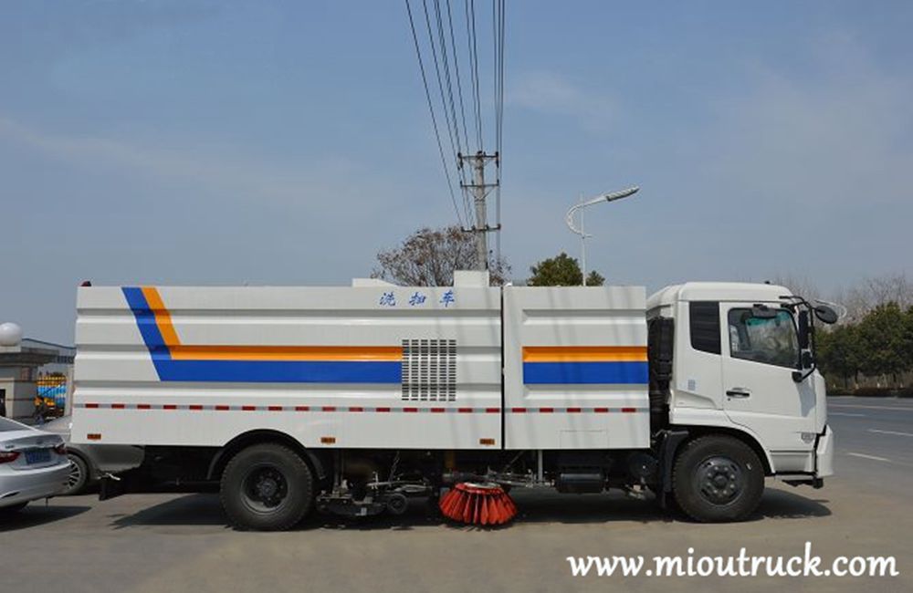 dongfeng tianjin 4x2 7m³ Balayant Route Truck HCQ5161TSLDFL