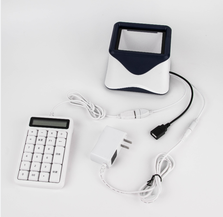 Plochý Desktop 2D mobilní platební skener s přizpůsobeným hlasem